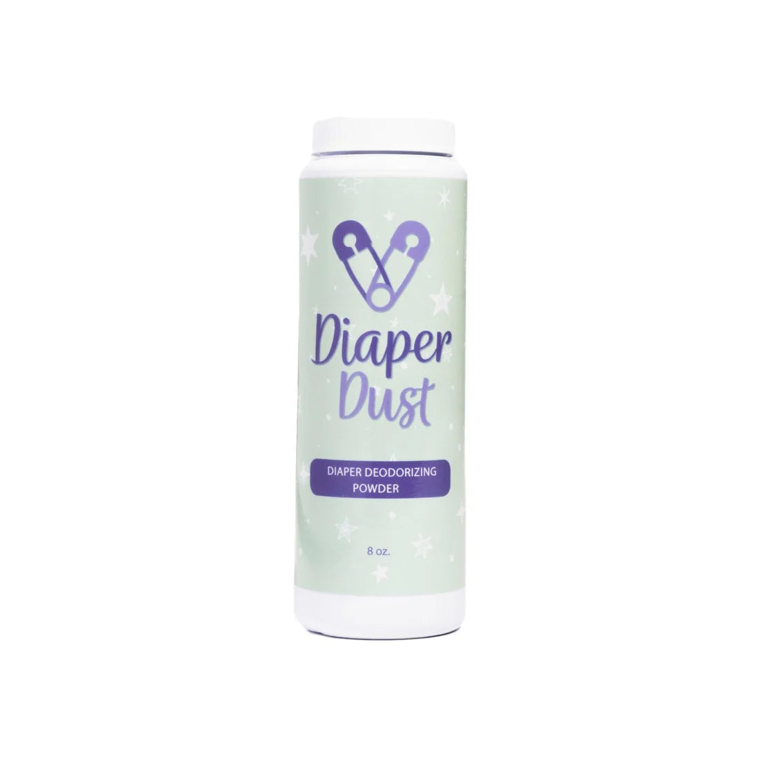 Diaper Odors disappear like magic. No Need for Plastic bags or special diaper pins. Diaper Dust.
